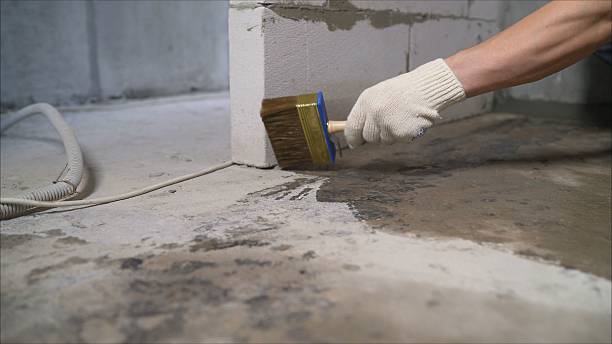 SJ Waterproofing Pros Waterproofing coverage map for Jackson Center, OH and surrounding area